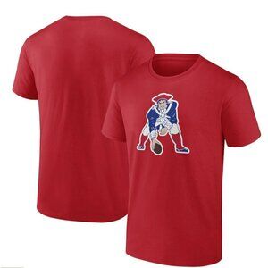 Men's Nike Heather Maroon New England Patriots Rewind Logo Tri-Blend T-Shirt